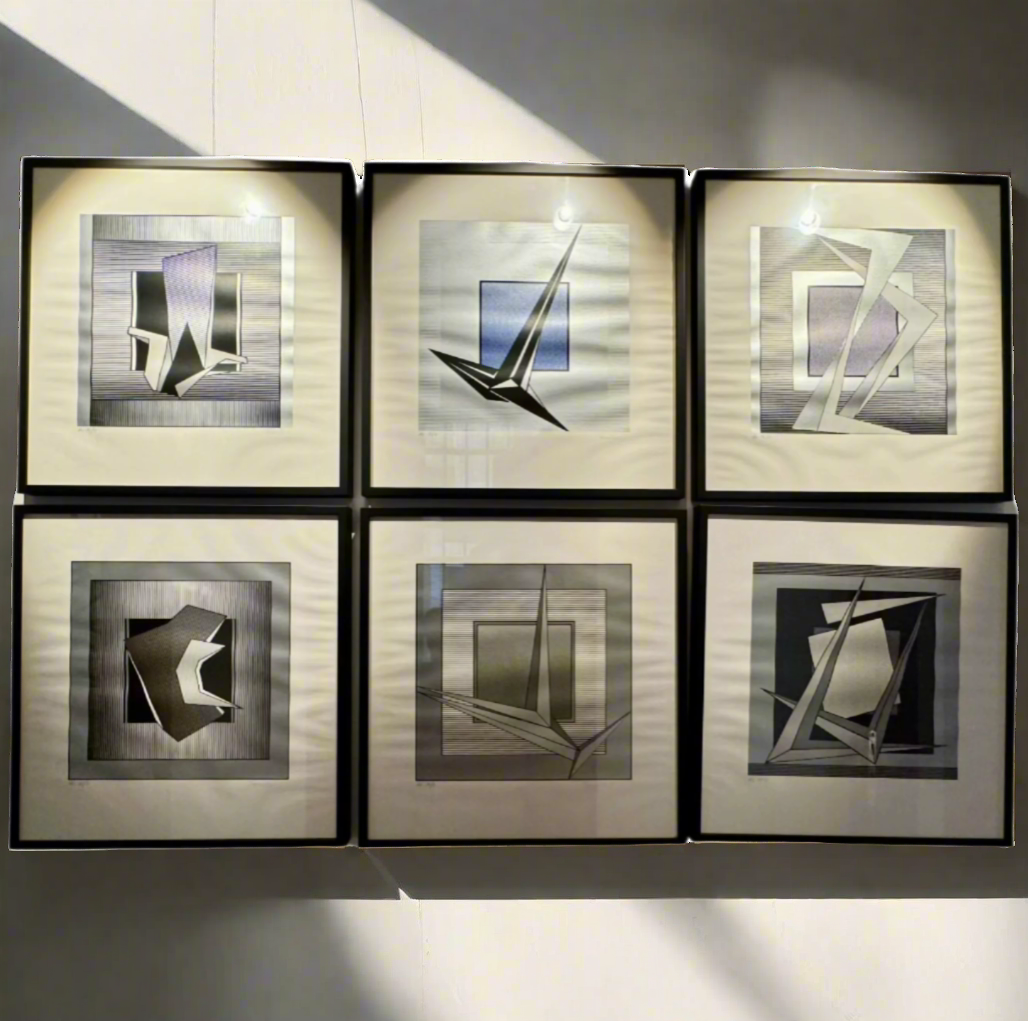 Francis Bott Silk Screen Prints (untitled)