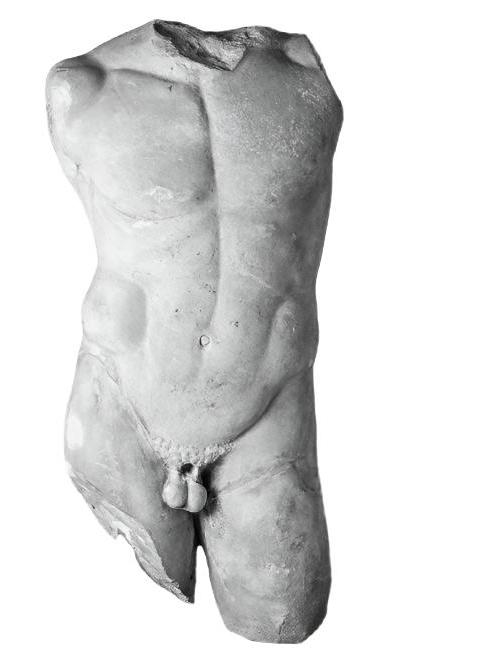 NU in patinated steel by Didier Guillon