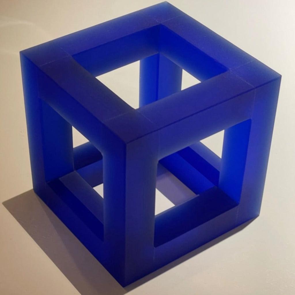 Little Blue Cage by Didier Guillon and Léonardo Cimolin