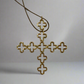 Cross shaped Pendant by Elena Votsi