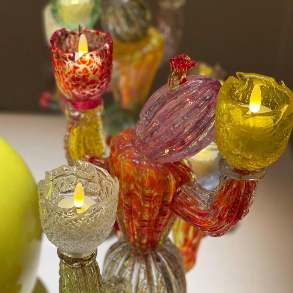 Murano Glass Cactus by Aristide Najean